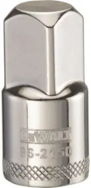 DeWalt DWMT75310OSP Increasing Adapter, 1/2 in Male, 3/8 in Female