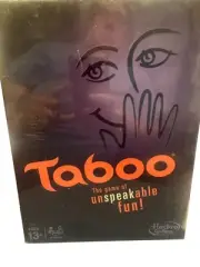 TABOO, THE GAME OF UNSPEAKABLE FUN! AGES 13+ 4+ PLAYERS EXC COND