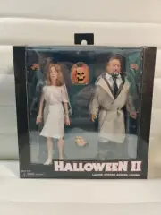 NECA Halloween 2 (1981) - Dr Loomis & Laurie Strode 2Pack SET Action Figures