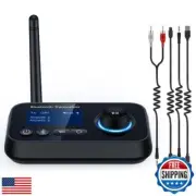 Ifofo Bluetooth 5.3 Transmitter Receiver 3-in-1 Wireless Bluetooth Audio Adap