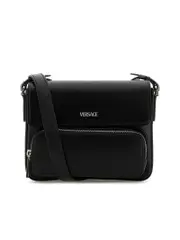 Versace Leather Wallet With Strap