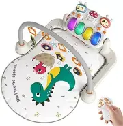 TUMAMA Baby Play Gym Mat Musical Light Play Piano Activity Toys Dinosaur 0+