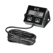 Digital Engine RPM Tach Hour Meter Tachometer Gauge For Moto Marine Bike Boat H