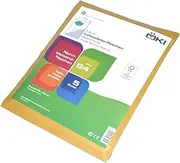 ÖKI Bubble Envelopes with Adhesive Strips, Pack of 5, B4 Padded Envelopes, Brown