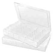 Pack Plastic Organizer Container Box, 36 Grids Clear Plastic Parts Organizer 2