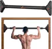 Pull up Bar: Strength Training Chin up Bar without Screws - Adjustable 29.5''-37