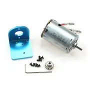 540 Brushed Motor with Mount Base for 12428 12423 12427 1/12 RC Car Upgrade Parts Accessories silver