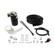 SAAS Oil Catch Tank Full Kit Black Can for Dodge RAM 1500 5.7L Hemi 2015-On