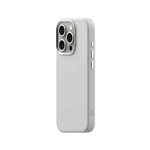 iPhone 15 Pro UNIU 羊皮手感磁吸保護殼-灰