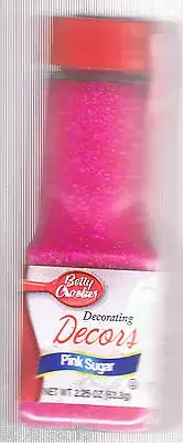 BETTY CROCKER DECORATING DECORS PINK SUGAR CAKE COOKIE CUPCAKE