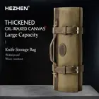 Chef Knife Bag Kitchen Accessories Kitchenware Knife Organizer Oil Wax Canvas Cr