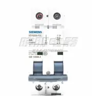 SIEMENS DC Miniature Circuit Breaker MCB 2P 3A 5SY5203-7CC DC 3A