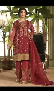 Orginal Kross kulture Girls Women pakistani dress kurts trouser Xl Eid Party