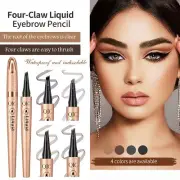 4 Fork Brow Pencil Eyebrow Microblading Pen Waterproof 3D Tattoo Liquid Ink ღ ‡