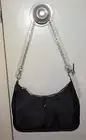 Peta + Jain Paloma black vegan nylon bag NWT