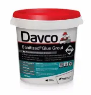 Davco SANITIZED GLUE GROUT 500ml Premixed, Acrylic Based, WHITE *Australian Made