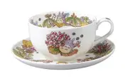 Noritake Studio Ghibli My Neighbor Totoro Milk Tea Cup Saucer Viburnum dilatatum
