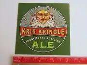 Beer STICKER ~*~ McMENAMINS Brewery Kris Kringle Ale ~ Oregon, Washington, Idaho