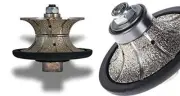 Diamond 3/8 Roundover Bullnose and 2 Full Bullnose B10 and V50 Router Bit Han...