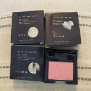 Avon 3 Pack Color Dazzlers Glittering Eyeshadow - Pink Rose