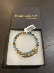 Alex and Ani SEAHORSE WRAP Marina Gold - NEW WITH TAGS