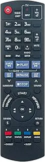 New N2QAKB000072 Replace Remote Control - N2QAKB000072 DVD Remote Control Replacement fit for PANASONIC DVD Home Theater System N2QAKB000072 SA-BT200 SA-BT300 Remote Controller