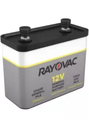 Rayovac 926 General Purpose Lantern Battery, 12 Volt, Screw Terminals