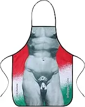 Cabilock Kitchen Apron Novelty Cooking Apron for Men Funny David Statue Apron for Adults for Grilling BBQ Baking Kitchen Party Funny Gifts for Men, As Shown, 74X56cm