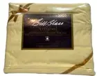 NOS Springmaid Bill Blass Twin Percale Flat Sheet Solid Yellow Cotton/Poly Blend