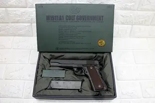 [01] MARUI M1911 手槍 瓦斯槍 軍版( 日本馬牌COLT 45 GBB BB槍BB彈玩具槍MEU V12