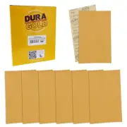 5" x 2.75" Sandpaper Sheets, 60 Grit - 30 Hook & Loop Sheets - Hand Sanding