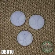DB010 Spawn buckle logo 10mm 3pc set use with 6" Marvel Legends figures