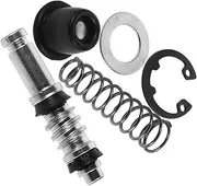 HEALEEP 1 Set Motorcycle Hydraulic Brake with Foot Brake Pump and Oil Seal Fit for Dirt Bikes and Mini Bikes Simple Installation All Inclusive Repair