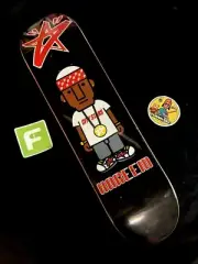 SUPER RARE City Stars Skateboard Deck Kareem Campbell Menace Cartoon NOS Shrink