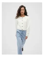 [Seed Heritage] Cotton Raglan Cardigan in Cloud Cream