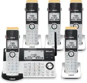Super Long Range DECT 6.0 Cordless Phone - 2300 Ft Range & 5 Handset Support