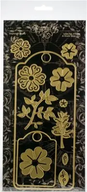Graphic 45 Staples Dies-Large Tag, ATC Tag & Flower G4501687