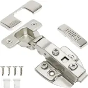 Soft Close Cabinet Hinge, European style 1/2" inch Overlay for Frameless Cabinet