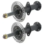 40" Differential Rear Axle Kit For Go Kart Atv 4 Stud Hub For 7" 8" Wheels
