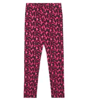 [Versace Kids] Versace Kids Logo cotton-blend jersey leggings Y 14 pink