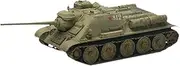1/72 Russian SU 85M Tank Model Tank Truck 4D Model Tank Toy Building Kits for Kids