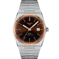 在飛比找PChome24h購物優惠-TISSOT 天梭 PRX系列 18K金 70年代復刻機械錶