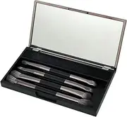 Travel Makeup Brush Set with Case - Small Makeup Brush Set with Case | Foundation and Concealer Applicator, Compact Make up Brushed for Foundation, Blending