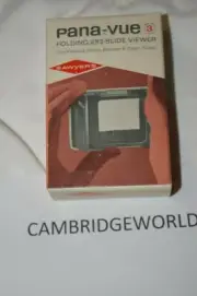 PANA-VUE folding 2x2 NEW slide viewer 35mm slide