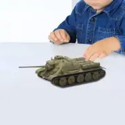 1/72 Russian SU 85M Tank Model Tank Toy Building Kit for Boys Birthday Gifts