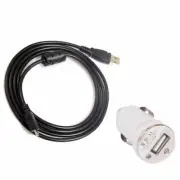 car USB AC/DC Power Adapter Camera Charger+PC Cord For Nikon Coolpix S6100_xn