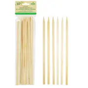 500 x Flat Bamboo Paddle Skewers Wooden Skewer Catering BBQ Kebab Sticks 30cm