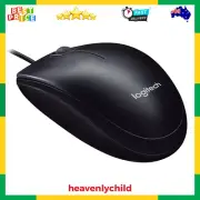 Logitech Corded Mouse M90 Black Wired USB Optical Tracking | NEW | FREE SHIPPING