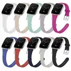 Silicone Slim Watch Strap Replacement Sport Band For Fitbit Versa /Versa 2 /Lite