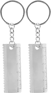 [VALICLUD] 2pcs Tool Keychain Pendant Creative Purse Keychain Bag Decoration Unique present for Practical Design Lovers for Daily Use